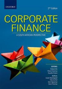 Cover image for Corporate Finance: A South African Perspective