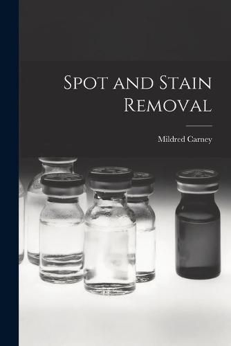 Cover image for Spot and Stain Removal