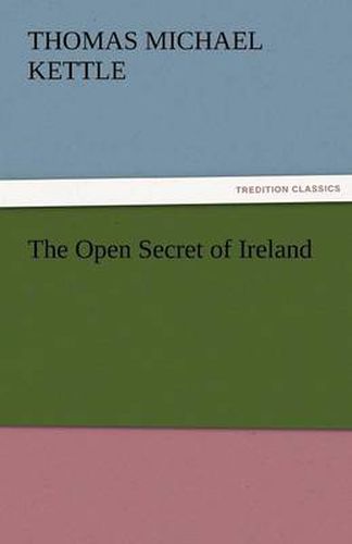 Cover image for The Open Secret of Ireland