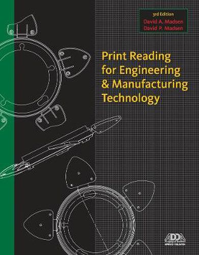 Cover image for Print Reading for Engineering and Manufacturing Technology with Premium Web Site Printed Access Card