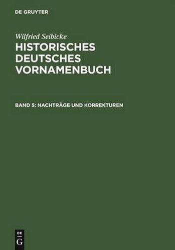 Nachtrage und Korrekturen