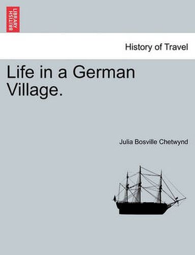 Cover image for Life in a German Village.