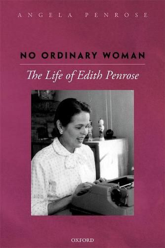 Cover image for No Ordinary Woman: The Life of Edith Penrose