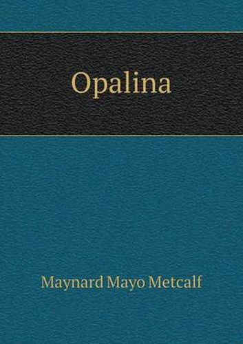 Cover image for Opalina