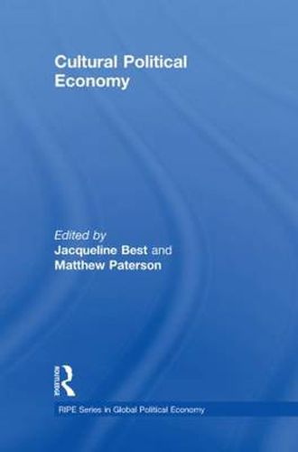 Cover image for Cultural Political Economy