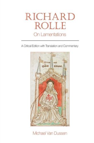 Cover image for Richard Rolle: On Lamentations