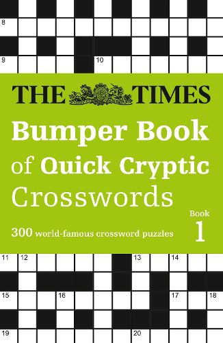 Cover image for The Times Bumper Book of Quick Cryptic Crosswords book 1