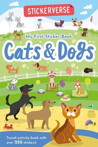 Cover image for Stickerverse: My First Sticker Book Cats & Dogs