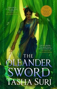Cover image for The Oleander Sword (Hardcover Library Edition)