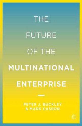 Cover image for The Future of the Multinational Enterprise