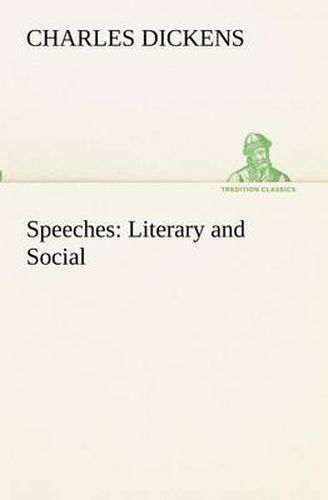 Cover image for Speeches: Literary and Social
