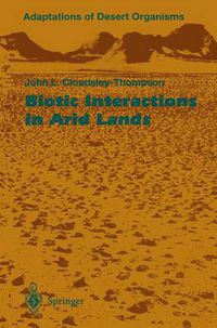 Cover image for Biotic Interactions in Arid Lands