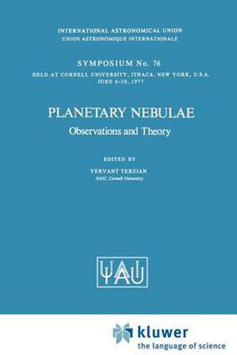 Cover image for Planetary Nebulae: Observations and Theory