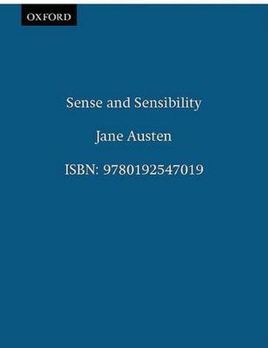 Cover image for Sense and Sensibility