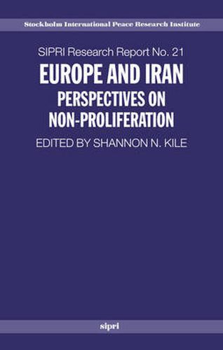 Cover image for Europe and Iran: Perspectives on Non-Proliferation