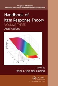 Cover image for Handbook of Item Response Theory: Volume Three: Applications