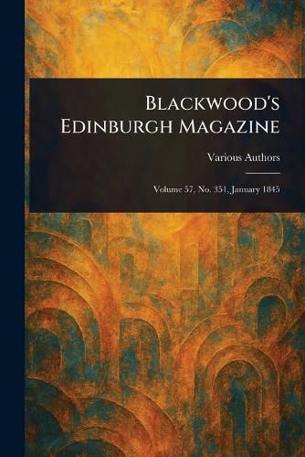 Cover image for Blackwood's Edinburgh Magazine