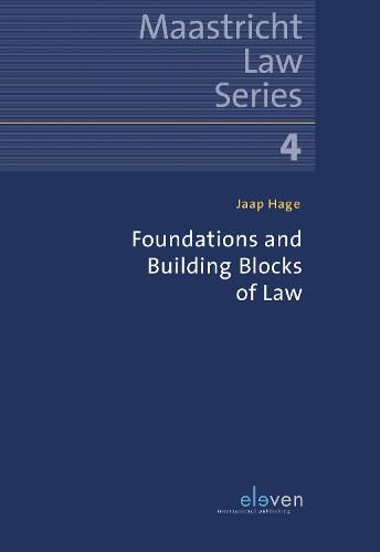 Cover image for Foundations and Building Blocks of Law