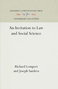 Cover image for An Invitation to Law and Social Science