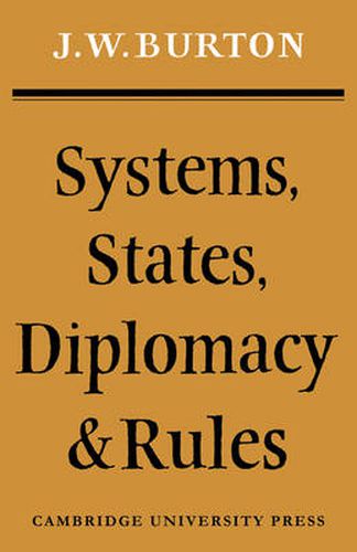 Cover image for Systems, States, Diplomacy and Rules