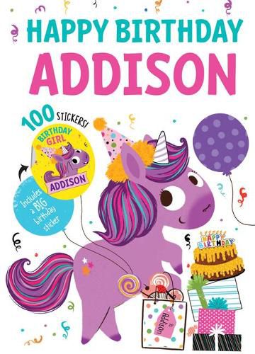 Cover image for Happy Birthday Addison