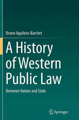 Cover image for A History of Western Public Law: Between Nation and State