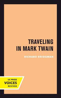 Cover image for Traveling in Mark Twain