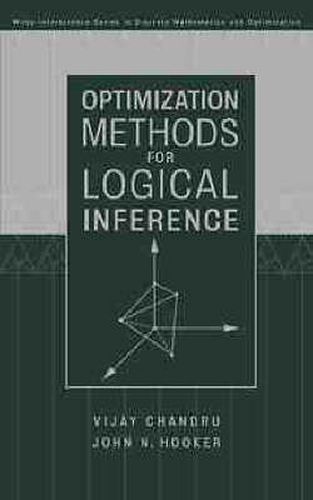 Optimization Methods for Logical Inference