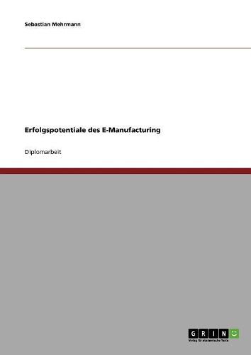 Cover image for Erfolgspotentiale Des E-Manufacturing