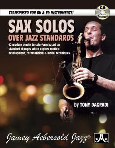 Cover image for Sax Solos Over Jazz Standards