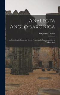 Cover image for Analecta Anglo-Saxonica