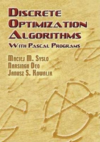 Cover image for Discrete Optimization Algorithms: With Pascal Programs