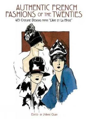 Cover image for Authentic French Fashions of the Twenties: 413 Costume Designs from  L'Art et la Mode