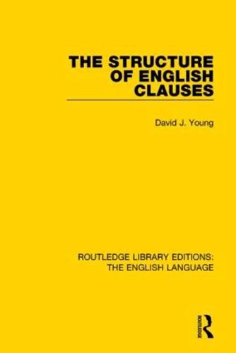 Cover image for The Structure of English Clauses