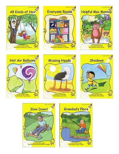 Cover image for Red Rocket Readers: Early Level 2 Fiction Set C Pack (Reading Level 6-8/F&P Level C-F)