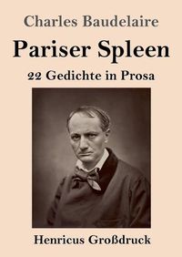 Cover image for Pariser Spleen (Grossdruck): 22 Gedichte in Prosa