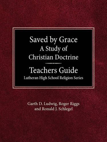 Cover image for Saved by Grace: Teacher Guide