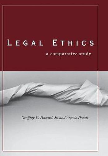 Cover image for Legal Ethics: A Comparative Study