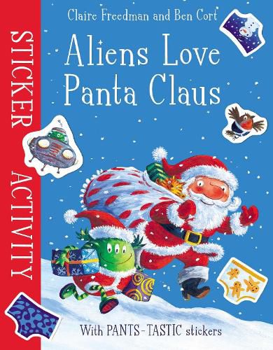 Cover image for Aliens Love Panta Claus: Sticker Activity