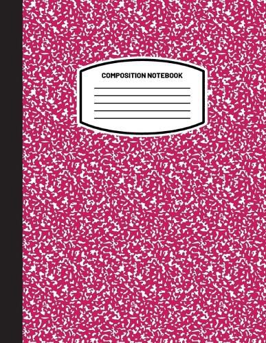 Cover image for Classic Composition Notebook: (8.5x11) Wide Ruled Lined Paper Notebook Journal (Magenta) (Notebook for Kids, Teens, Students, Adults) Back to School and Writing Notes