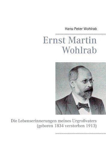 Cover image for Ernst Martin Wohlrab
