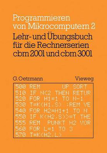 Cover image for Lehr- Und UEbungsbuch Fur Die Rechnerserien Cbm 2001 Und Cbm 3001