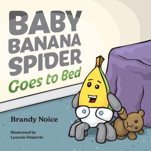 Cover image for Baby Banana Spider Goes to Bed