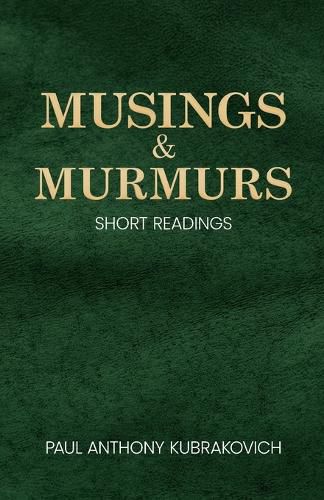 Cover image for Musings & Murmurs