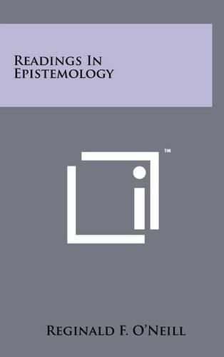 Cover image for Readings in Epistemology