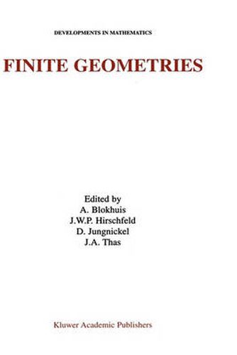 Finite Geometries: Proceedings of the Fourth Isle of Thorns Conference