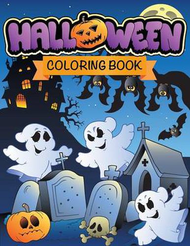 Cover image for Halloween Coloring Book