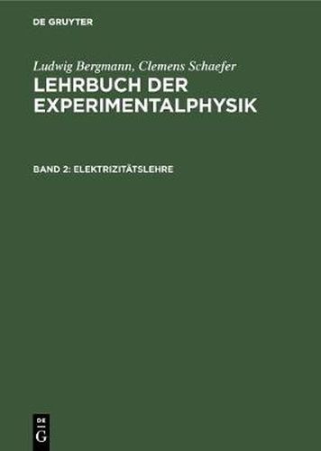 Cover image for Elektrizitatslehre