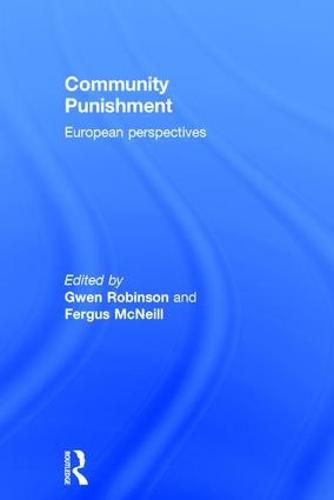 Cover image for Community Punishment: European perspectives