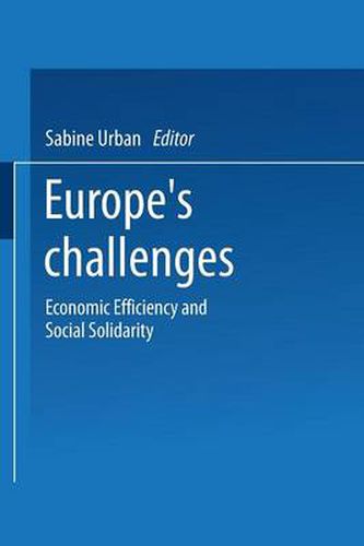 Cover image for Europe's Challenges: Economic Efficiency and Social Solidarity